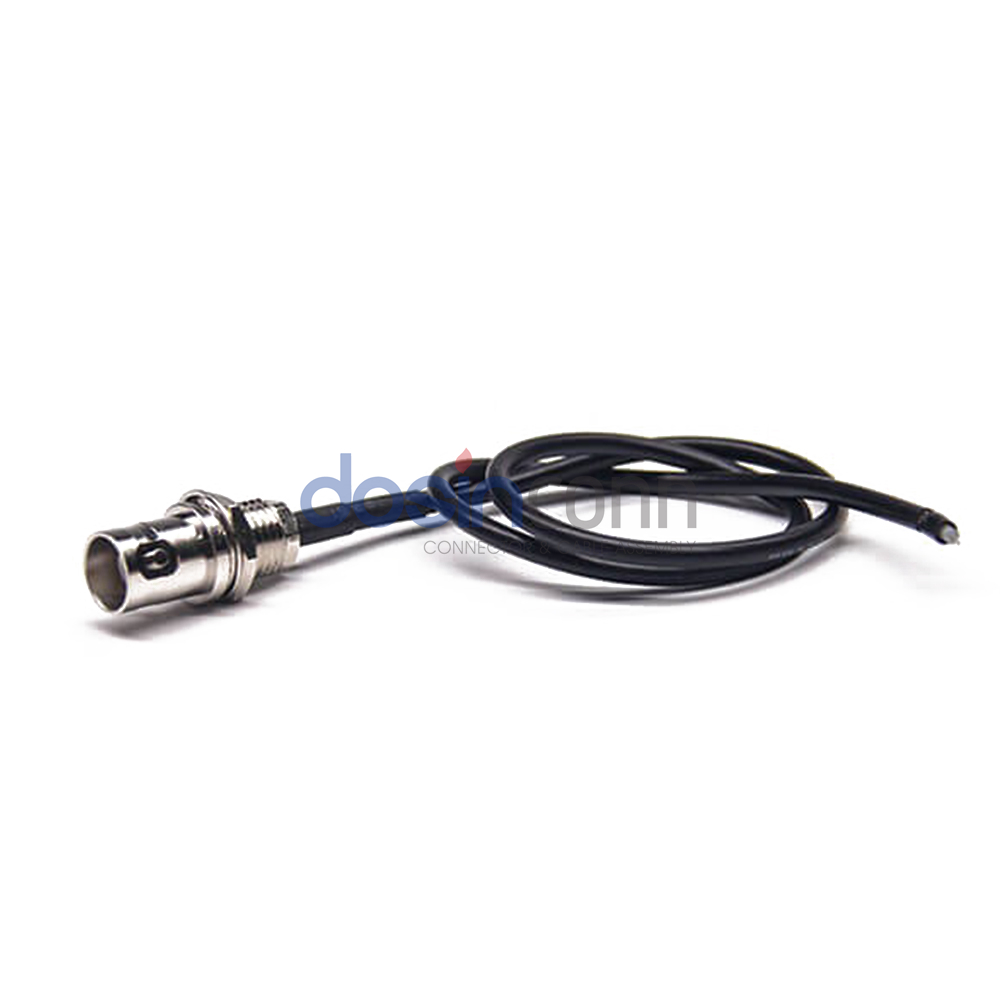 BNC Jack to TD RF Cable Assemblies 50cm RG174 Cable 50ohm